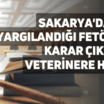 sakarya'da 34 sanığın yargılandığı fetö davasında karar çıktı: eczacı ve veterinere hapis cezası