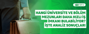 Hangi Üniversite ve Bölüm Mezunları Daha Hızlı İş İmkanı Bulabiliyor? İşte Analiz Sonuçları