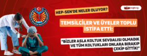 Hep-Sen’de Neler Oluyor? Toplu İstifaya Açıklama: “Bizler asla koltuk sevdalısı olmadık ve tüm koltukları onlara bırakıp çekip gittik!”