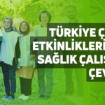 türkiye çevre haftası etkinlikleri kapsamında sağlık çalışanlarından çevre temizliği