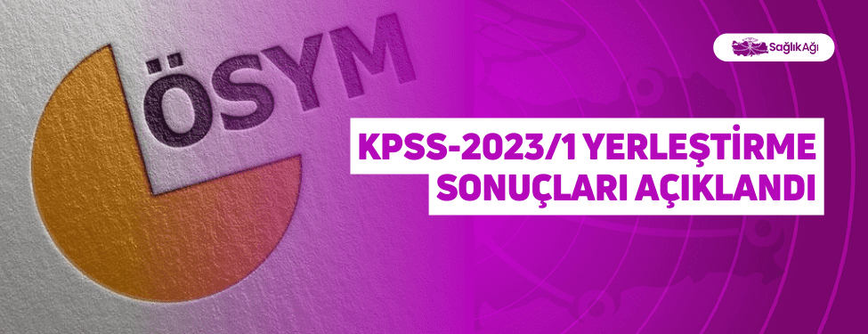 KPSS-2023/1: Bazı Kamu Kurum