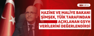 Hazine ve Maliye Bakanı Şimşek, TÜİK Tarafından Açıklanan GSYH Verilerini Değerlendirdi