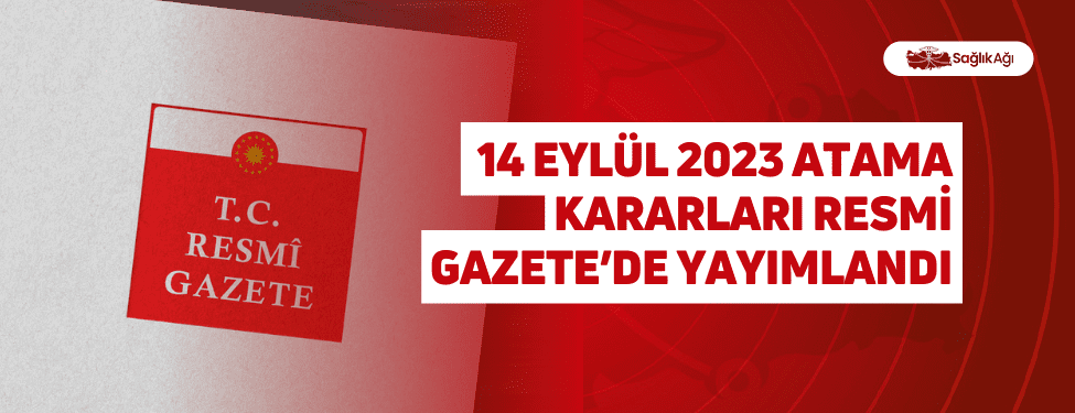 14 Eylül 2023 Tarihli