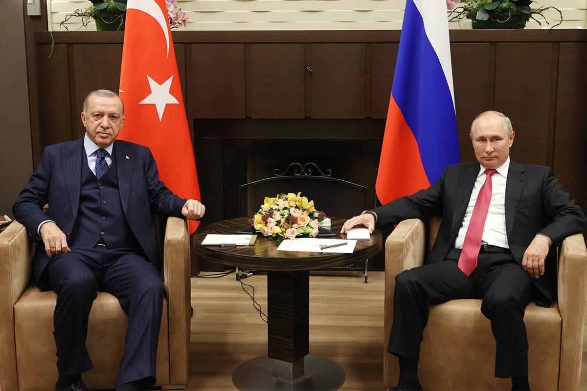 Cumhurbaşkanı Erdoğan ile Putin