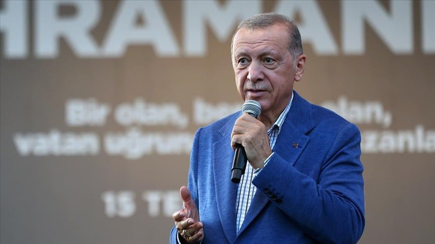 Cumhurbaşkanı Recep Tayyip Erdoğan, 15