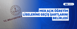 Milli Eğitim Bakanlığı, açık öğretim liselerine nakil ve geçiş ile