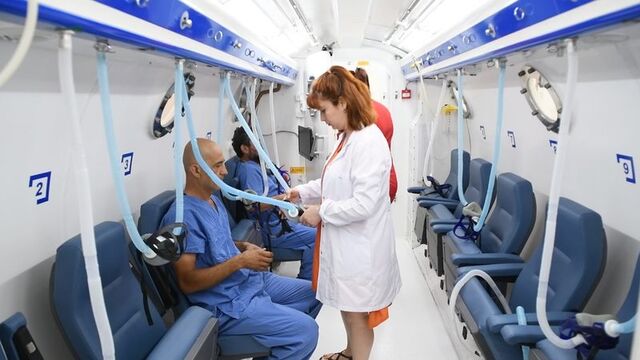 bakan koca bodrum devlet hastanesindeki hiperbarik oksijen tedavisi hakkinda aciklama yapti