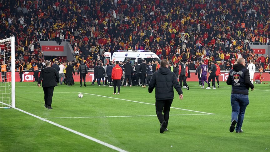 Dün İzmir’de gerçekleşen Göztepe-Altay