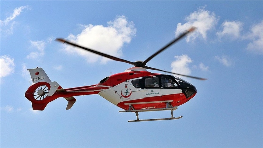tokatta ambulans helikopter