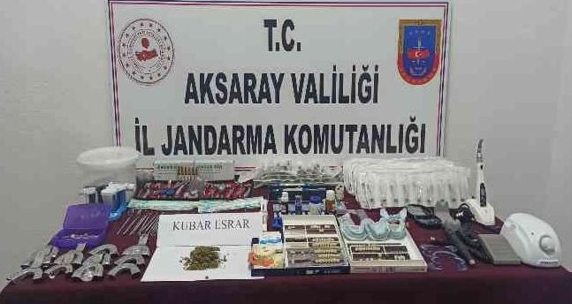 Aksaray’da uyuşturucuyla mücadele kapsamında