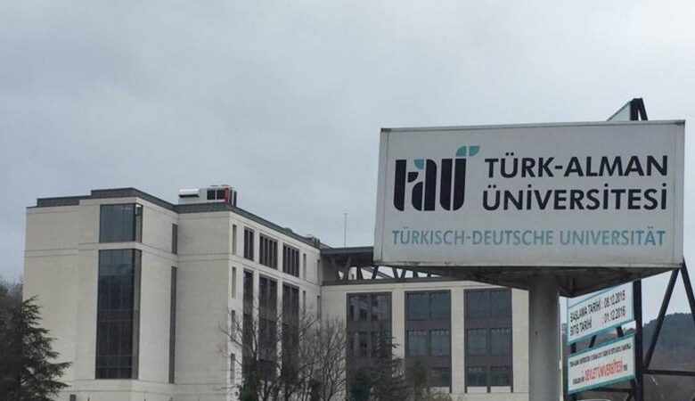 türk-alman üniversitesi sözleşmeli personel alım i̇lanı