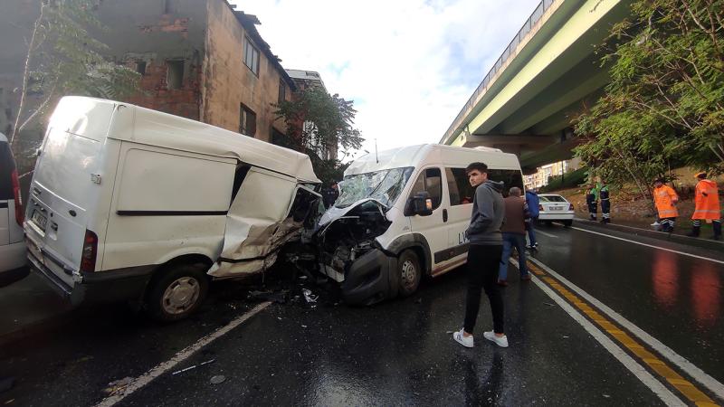 İstanbul Kağıthane’de hastane personelinin