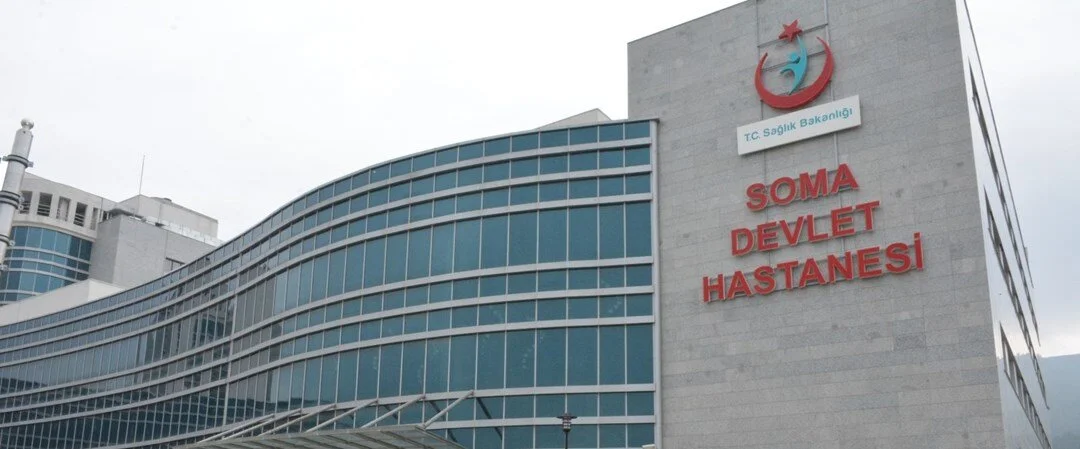 Soma Devlet Hastanesi’nin morgunda