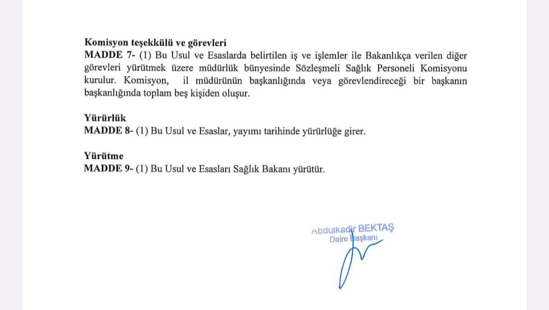 sağlık bakanlığı sürekli i̇şçilerin yer değiştirmelerine i̇lişkin usul ve esaslar hakkında duyuru