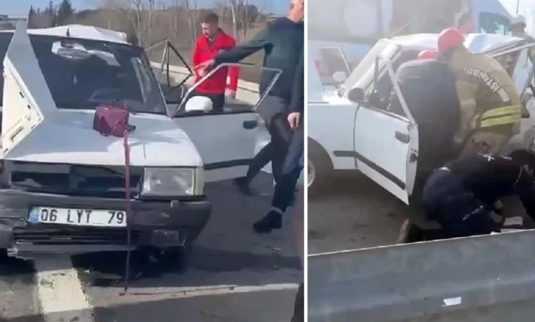 araçların hurdaya döndüğü kazada hemşire ve ailesi hayatını kaybetti araçların hurdaya döndüğü kazada hemşire ve ailesi hayatını kaybetti