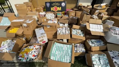 devlet hastanelerine ait 35 bin kutu i̇laç, bakkal dükkanında çıktı