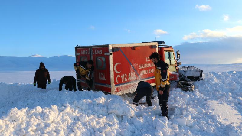 Ağrı’nın Hamur ilçesinde yoğun