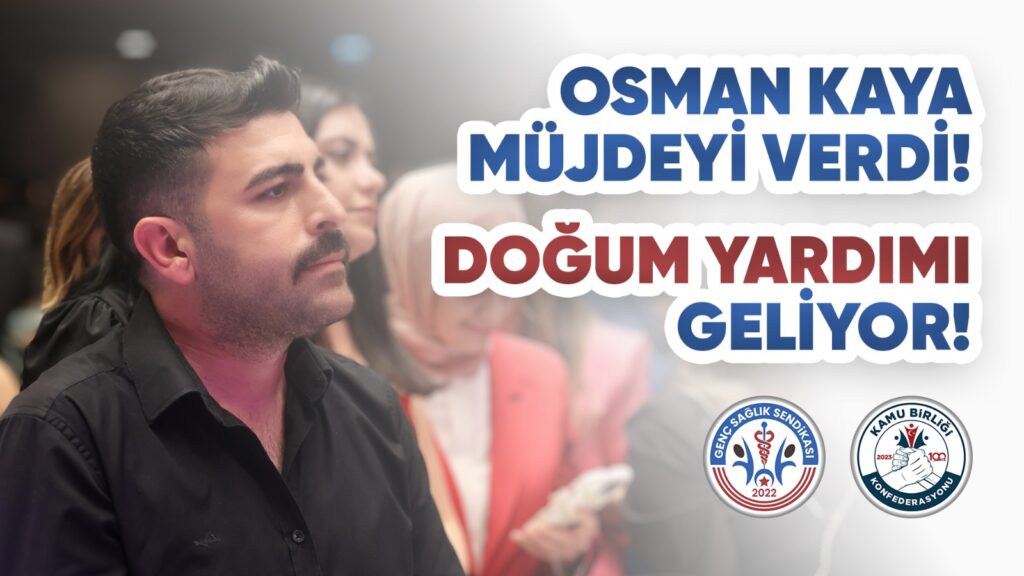 Genç Sağlık Sendikası Duyurdu: Üyelere Özel Doğum Yardımı Yapılacak