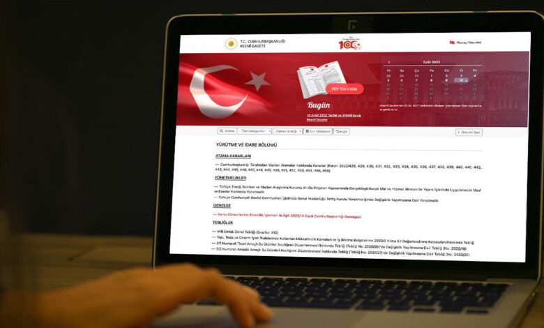 18 mayıs 2024 tarihli atama kararnamesi resmi gazete'de yayımlandı