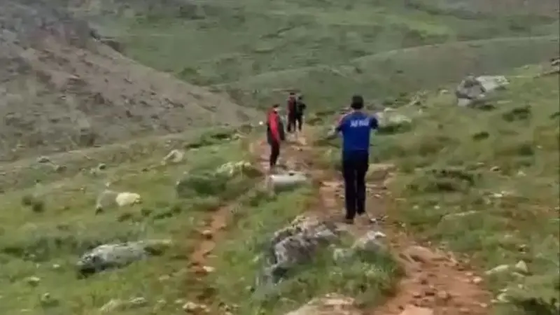 Tunceli Ovacık’ta attan düşerek