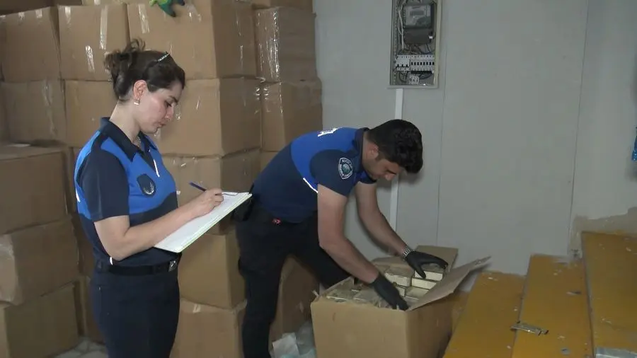 İstanbul’un Avcılar ilçesinde bulunan bir yatak imalathanesinde piyasa değeri 3