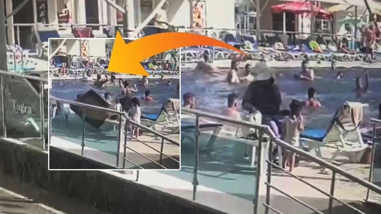 Antalya’da tatil yapan hemşire Hanım Kaya Orakçı (37), başına gelen