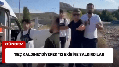 'Geç Kaldınız' Diyerek 112 Ekibine Saldırdılar