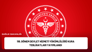 118. dönem devlet hizmeti yükümlülüğü kura tebligatları yayımlandı