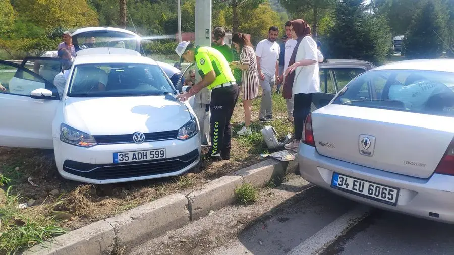 Samsun’da meydana gelen trafik