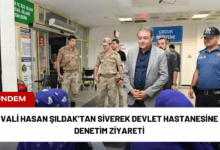 vali hasan şıldak’tan siverek devlet hastanesine denetim ziyareti