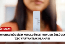 koronavirüs bilim kurulu üyesi prof. dr. özlü'den 'xec' varyantı açıklaması