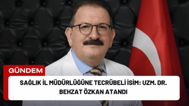 sağlık i̇l müdürlüğüne tecrübeli i̇sim: uzm. dr. behzat özkan atandı