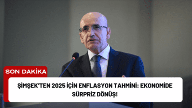 şimşek’ten 2025 i̇çin enflasyon tahmini: ekonomide sürpriz dönüş!