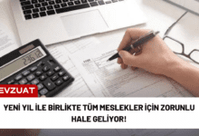 yeni yıl ile birlikte tüm meslekler i̇çin zorunlu hale geliyor!