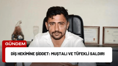 diş hekimine şiddet: muştalı ve tüfekli saldırı