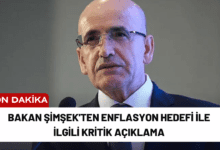 bakan şimşek'ten enflasyon hedefi i̇le i̇lgili kritik açıklama