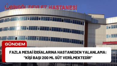 fazla mesai i̇ddialarına hastaneden yalanlama: "kişi başı 200 ml süt verilmektedir"