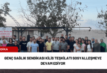 genç sağlık sendikası kilis teşkilatı sosyalleşmeye devam ediyor