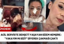 acil serviste dehşeti yaşayan gizem hemşire: "yakayım mı sizi?" diyerek çakmağı çaktı