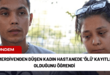 merdivenden düşen kadın hastanede 'ölü' kayıtlı olduğunu öğrendi