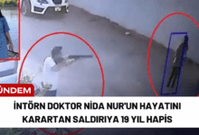 i̇ntörn doktor nida nur'un hayatını karartan saldırıya 19 yıl hapis