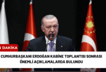 cumhurbaşkanı erdoğan kabine toplantısı sonrası önemli açıklamalarda bulundu