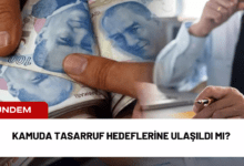 kamuda tasarruf hedeflerine ulaşıldı mı?