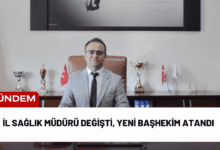 i̇l sağlık müdürü değişti, yeni başhekim atandı