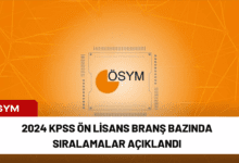 2024 kpss ön lisans branş bazında sıralamalar açıklandı