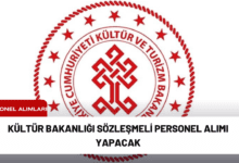 kültür bakanlığı sözleşmeli personel alımı yapacak