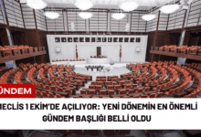 meclis 1 ekim’de açılıyor: yeni dönemin en önemli gündem başlığı belli oldu