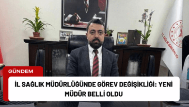 i̇l sağlık müdürlüğünde görev değişikliği: yeni müdür belli oldu