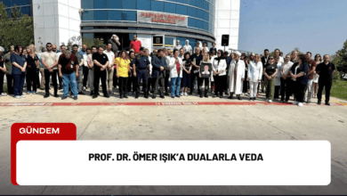 prof. dr. ömer işık’a dualarla veda