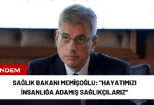 sağlık bakanı memişoğlu: "hayatımızı i̇nsanlığa adamış sağlıkçılarız"